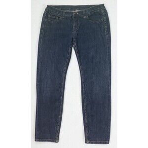 BDG Cigarette Grazer Jeans Size 28 Blue Mid Rise Stretch Cropped Urban Outfitter